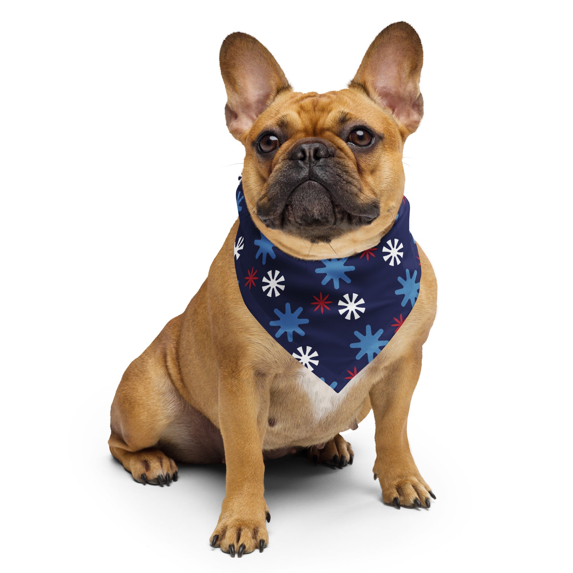 Sebastian & Clementine Fireworks Bandana For Dogs and Cats