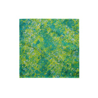 Sebastian & Clementine Green Fields Bandana For Dogs and Cats