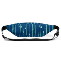 Sebastian & Clementine Blue Shima-Shima Fanny Pack