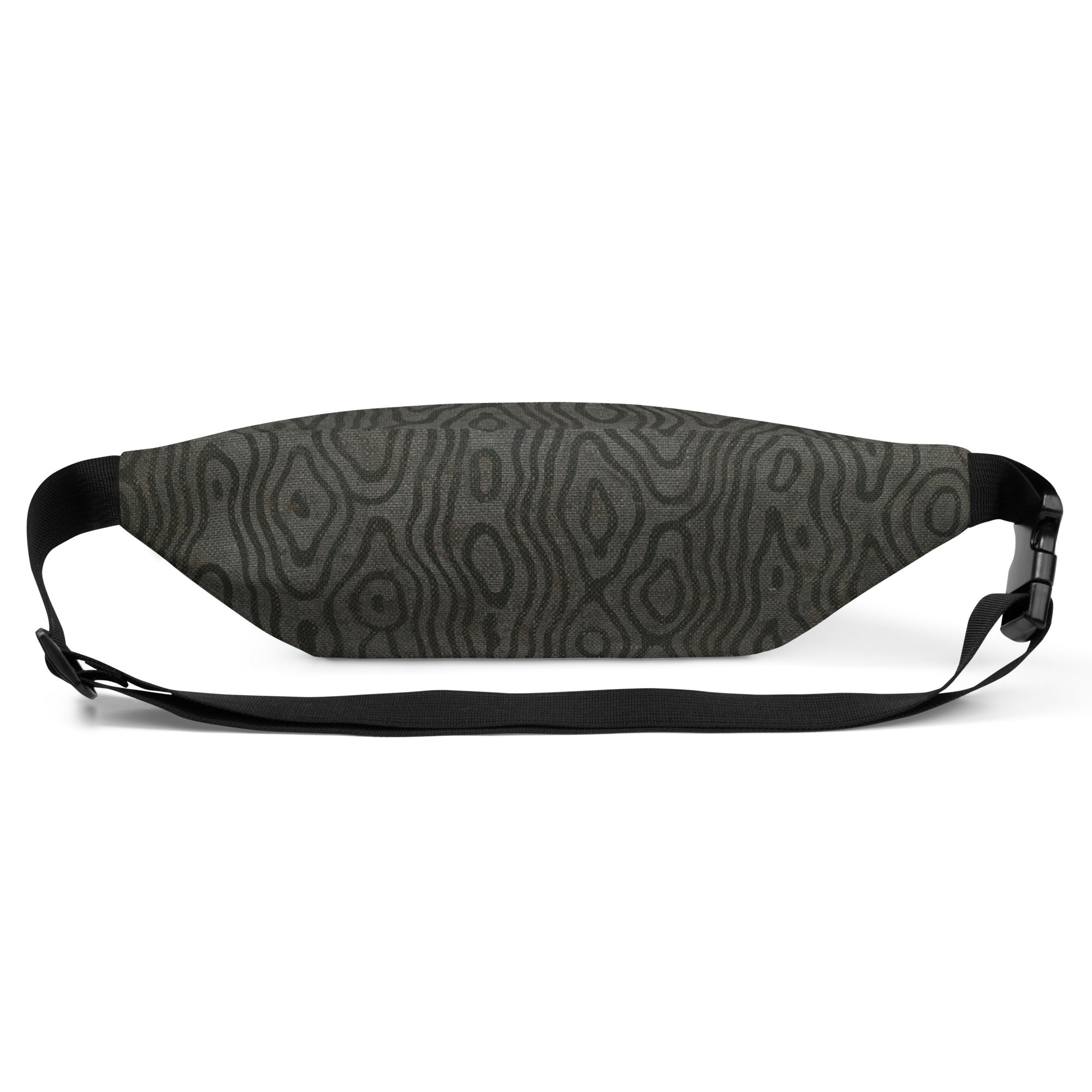 Sebastian & Clementine Gray Wooden Fanny Pack