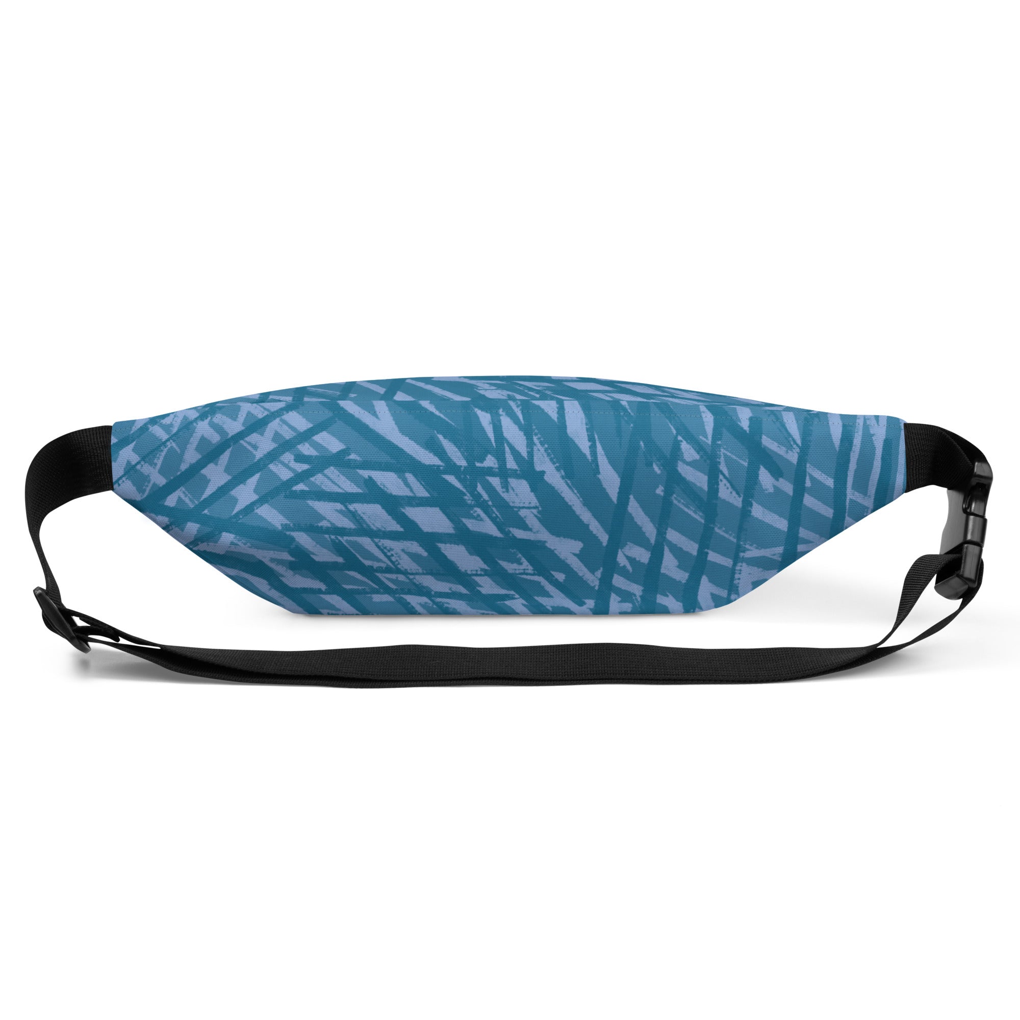 Sebastian & Clementine Blue Crosshatch Fanny Pack