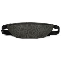 Sebastian & Clementine Gray Wooden Fanny Pack