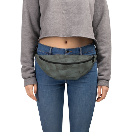 Sebastian & Clementine Gray Circles Fanny Pack