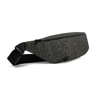 Sebastian & Clementine Gray Wooden Fanny Pack