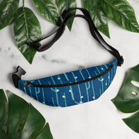 Sebastian & Clementine Blue Shima-Shima Fanny Pack