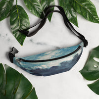 Sebastian & Clementine Blue Clouds Fanny Pack