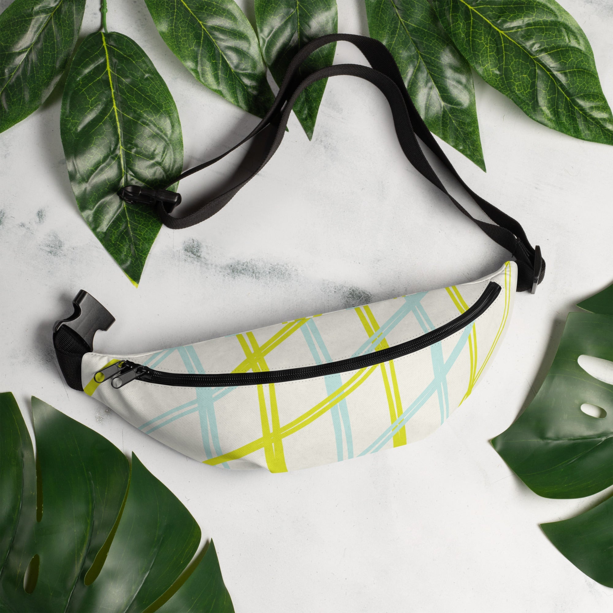 Sebastian & Clementine Neon Lines Fanny Pack