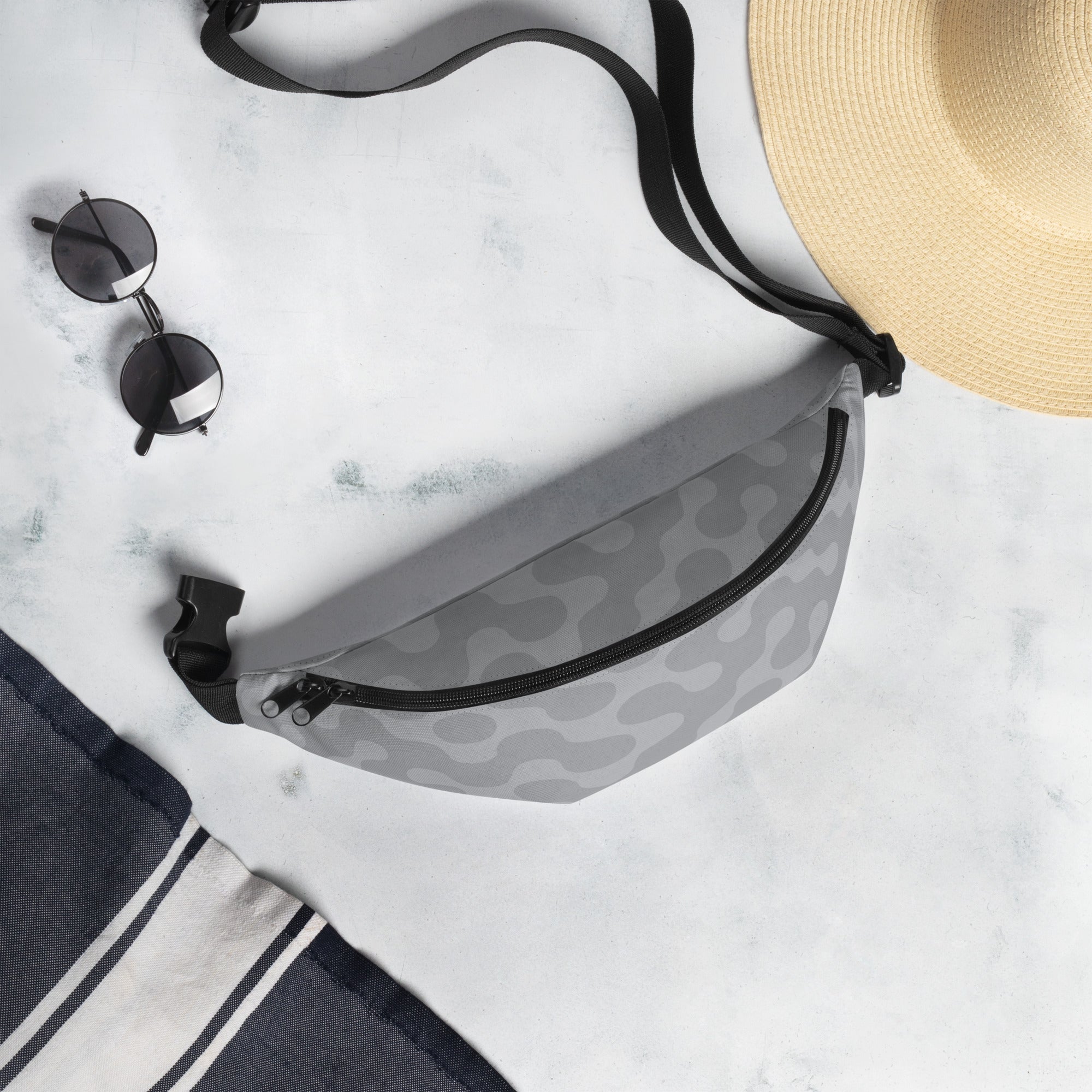 Sebastian & Clementine Gray Morphing Fanny Pack