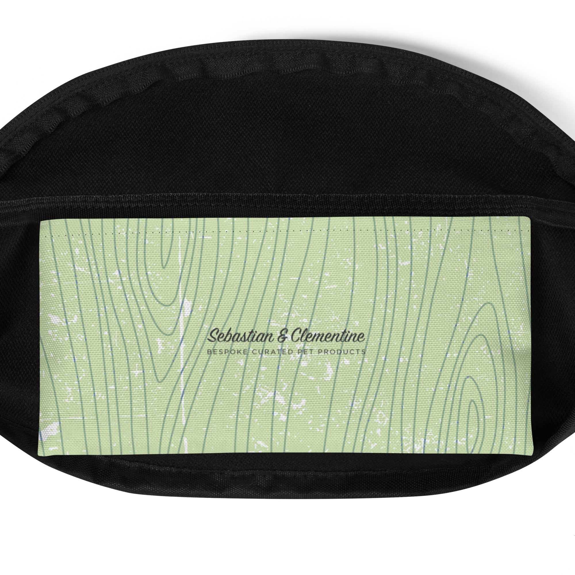 Sebastian & Clementine Woodgrain Lines Fanny Pack