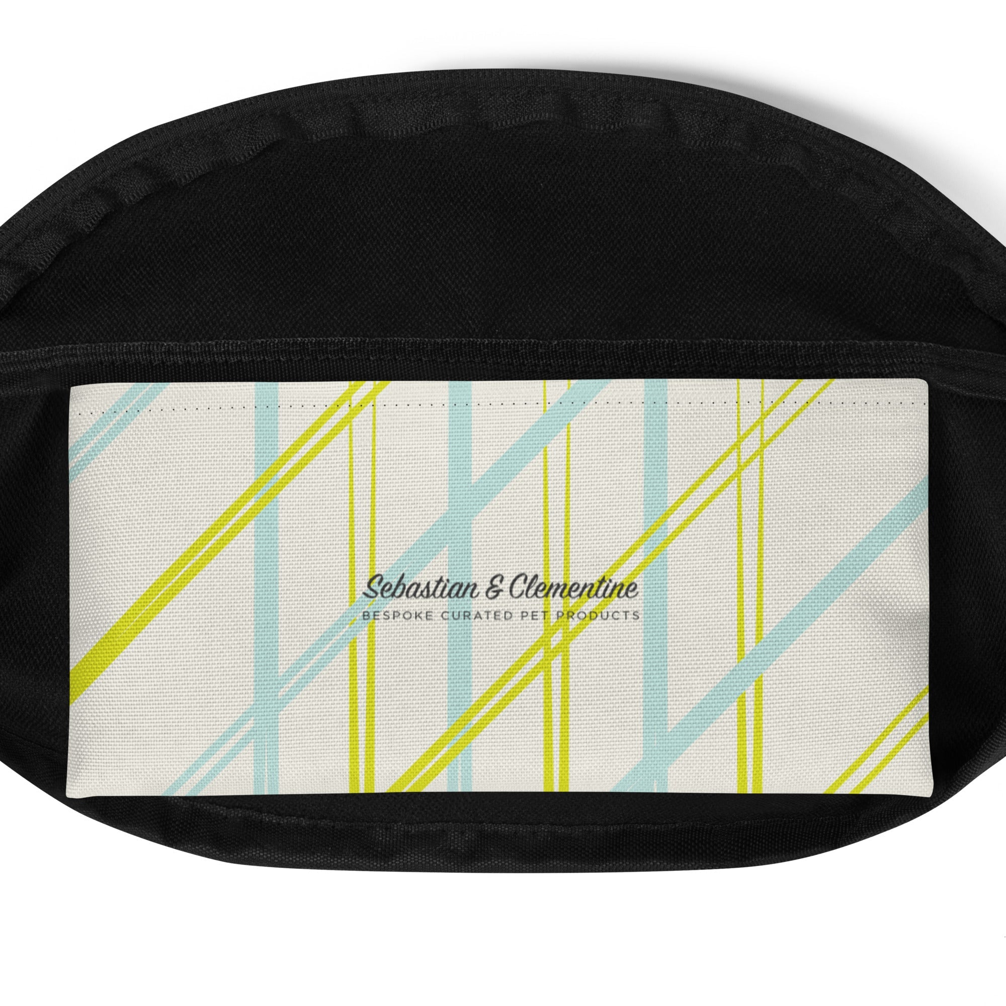 Sebastian & Clementine Neon Lines Fanny Pack