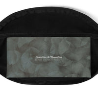 Sebastian & Clementine Gray Circles Fanny Pack