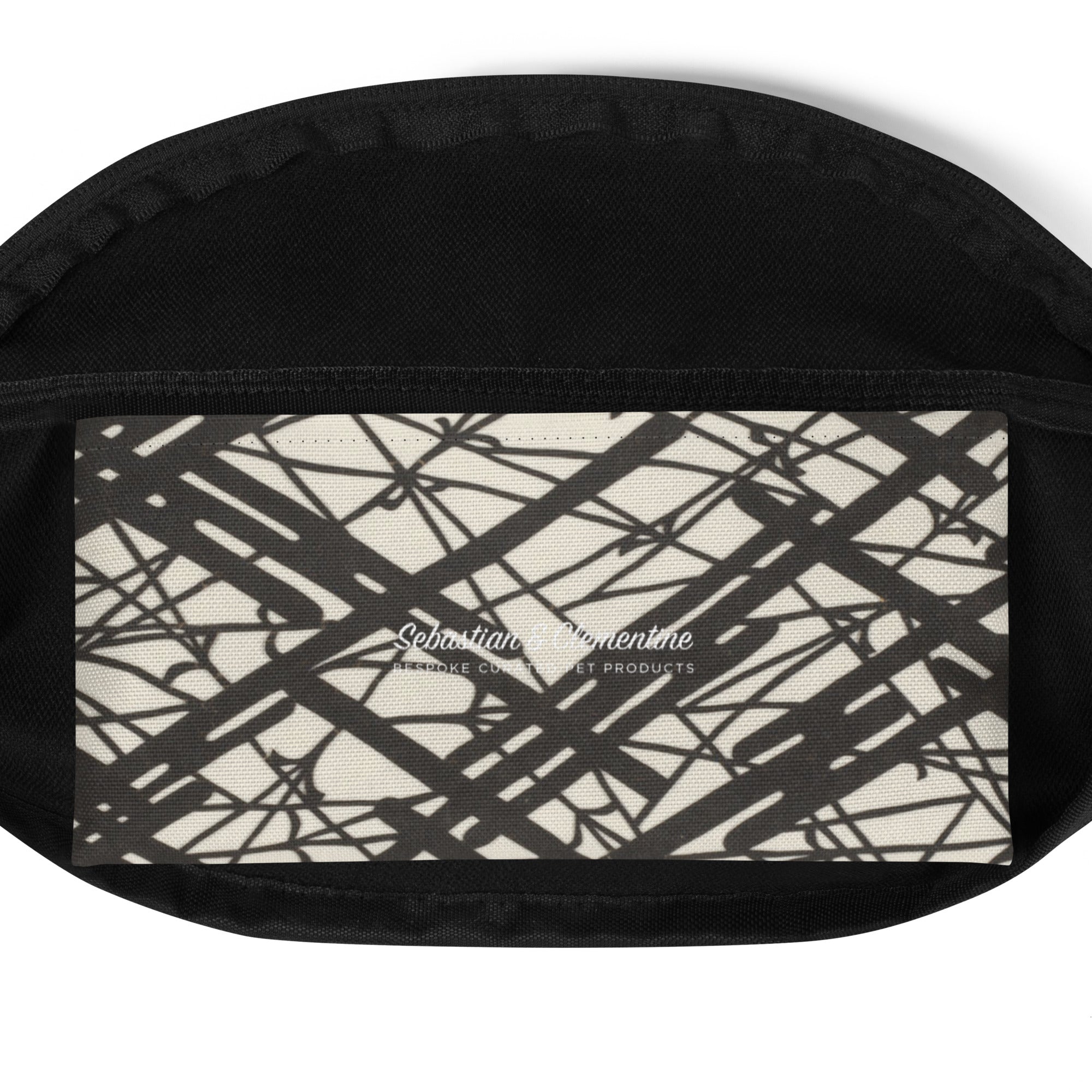 Sebastian & Clementine Abstract Lines Fanny Pack
