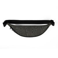 Sebastian & Clementine Gray Wooden Fanny Pack