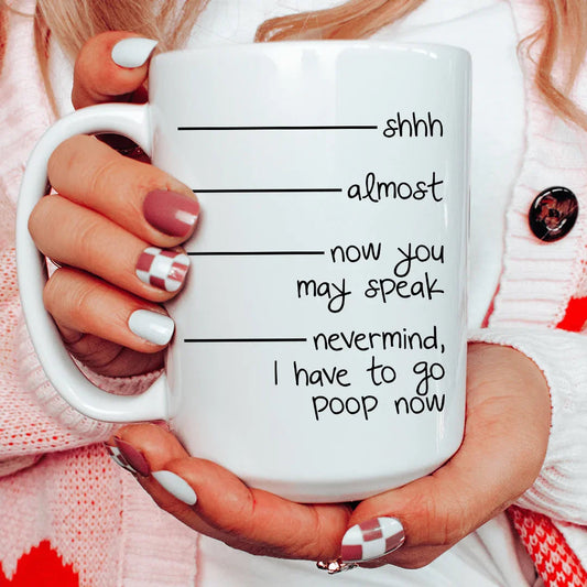 Shhh Mug 15 oz - BIG FRENCHIES