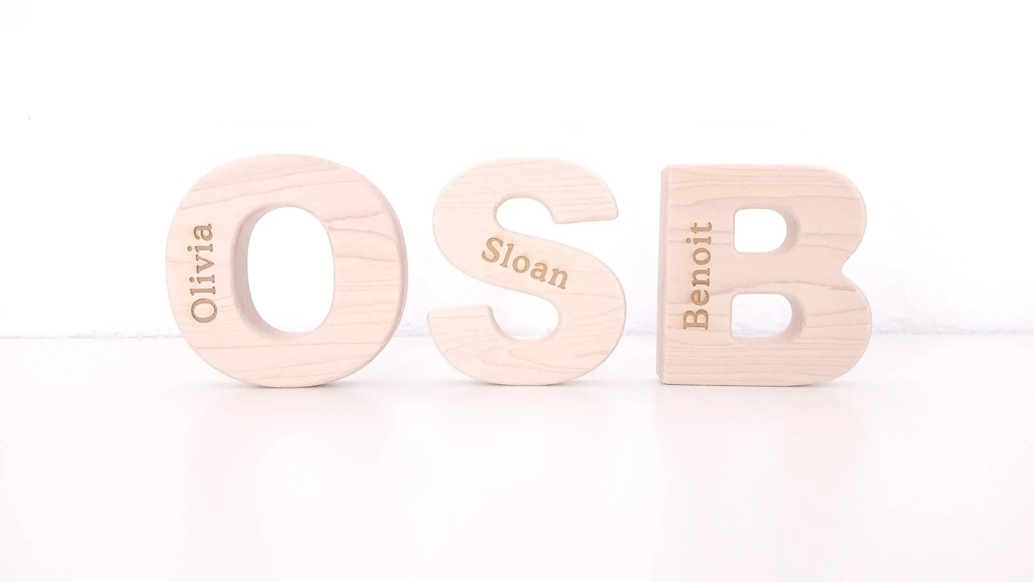 Alphabet Grasping Toy - Choose Your Letter - BIG FRENCHIES