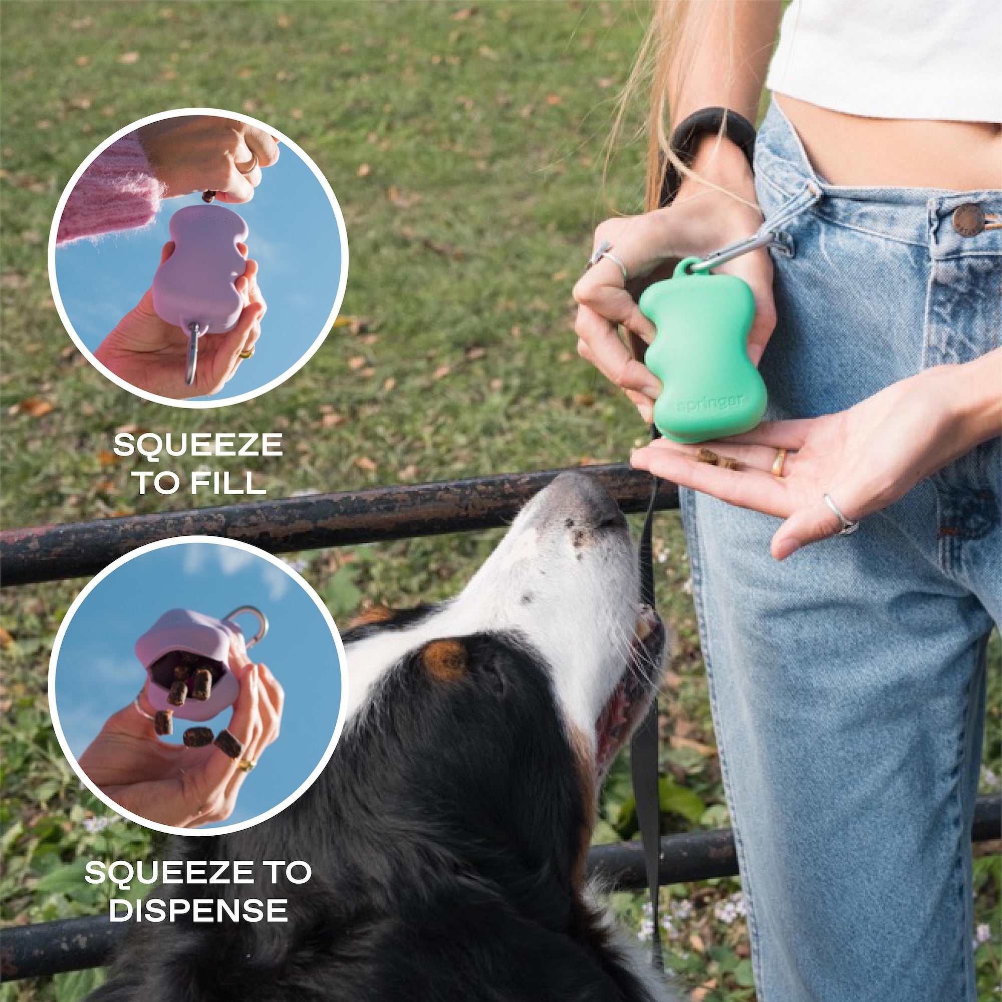 Silicone Dog Treat Dispenser - BIG FRENCHIES