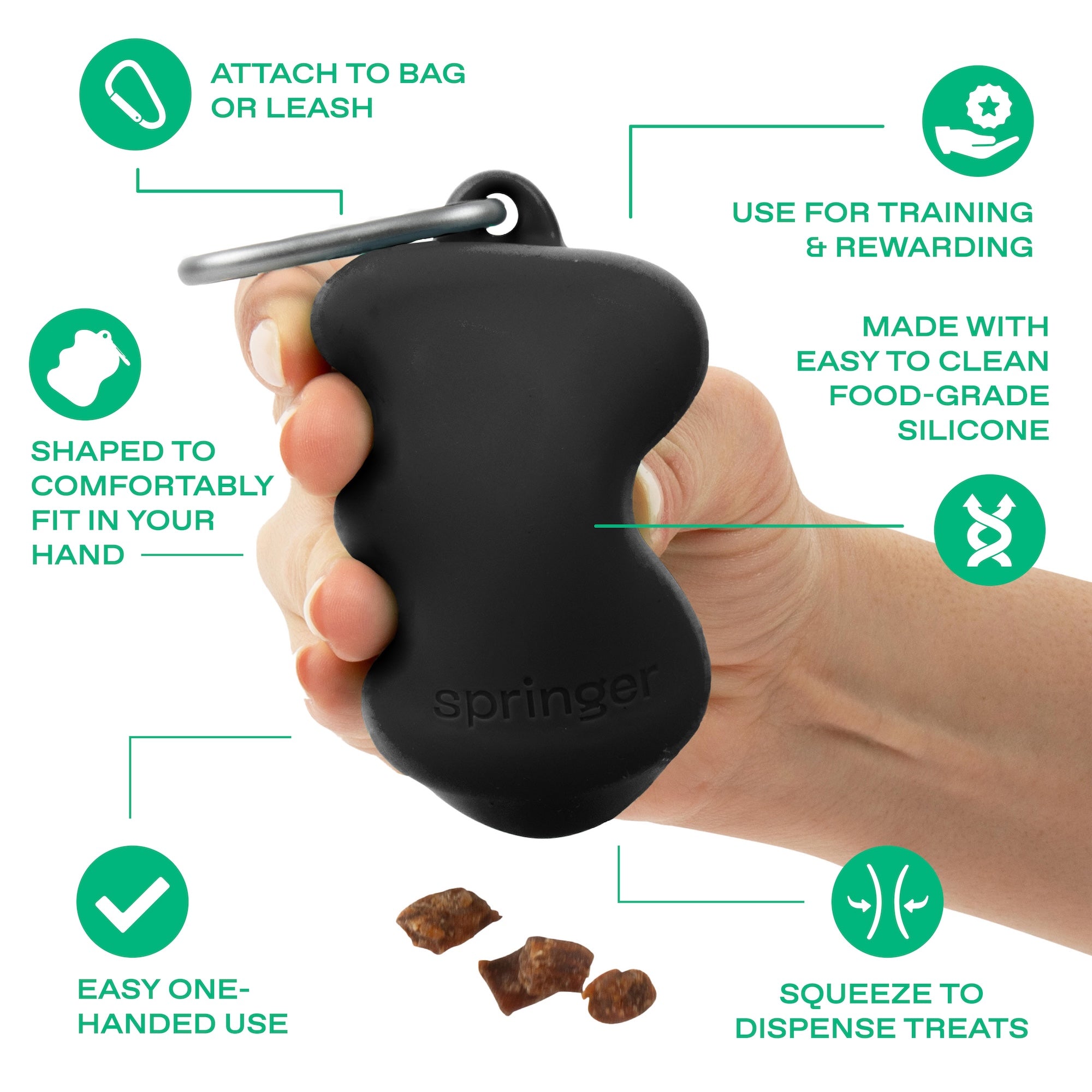 Silicone Dog Treat Dispenser - BIG FRENCHIES