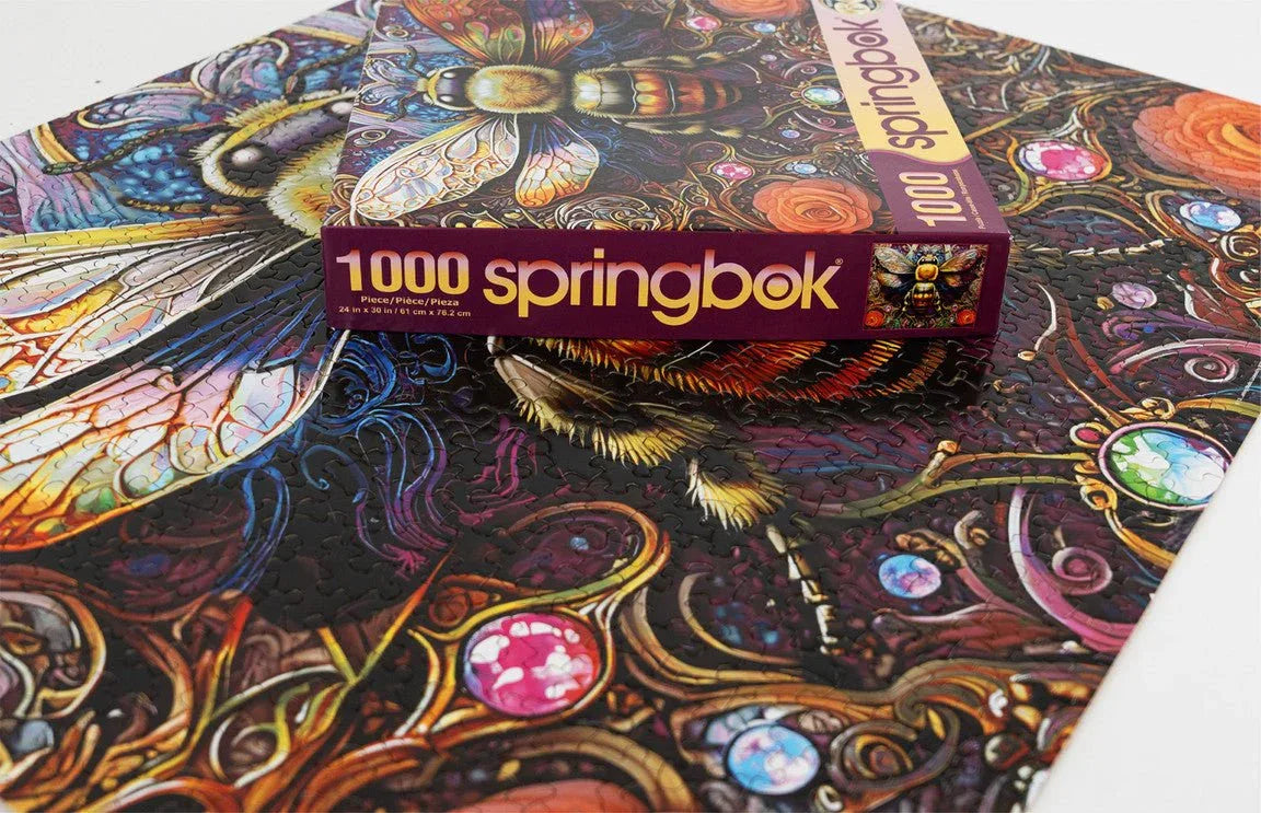 Amazing Bee 1000 Piece Jigsaw Puzzle | Springbok Puzzles - BIG FRENCHIES