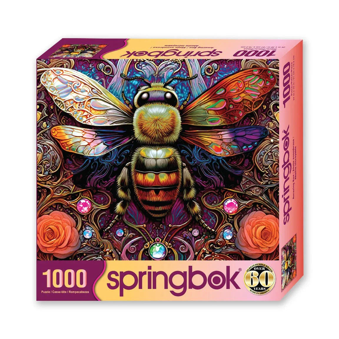 Amazing Bee 1000 Piece Jigsaw Puzzle | Springbok Puzzles - BIG FRENCHIES