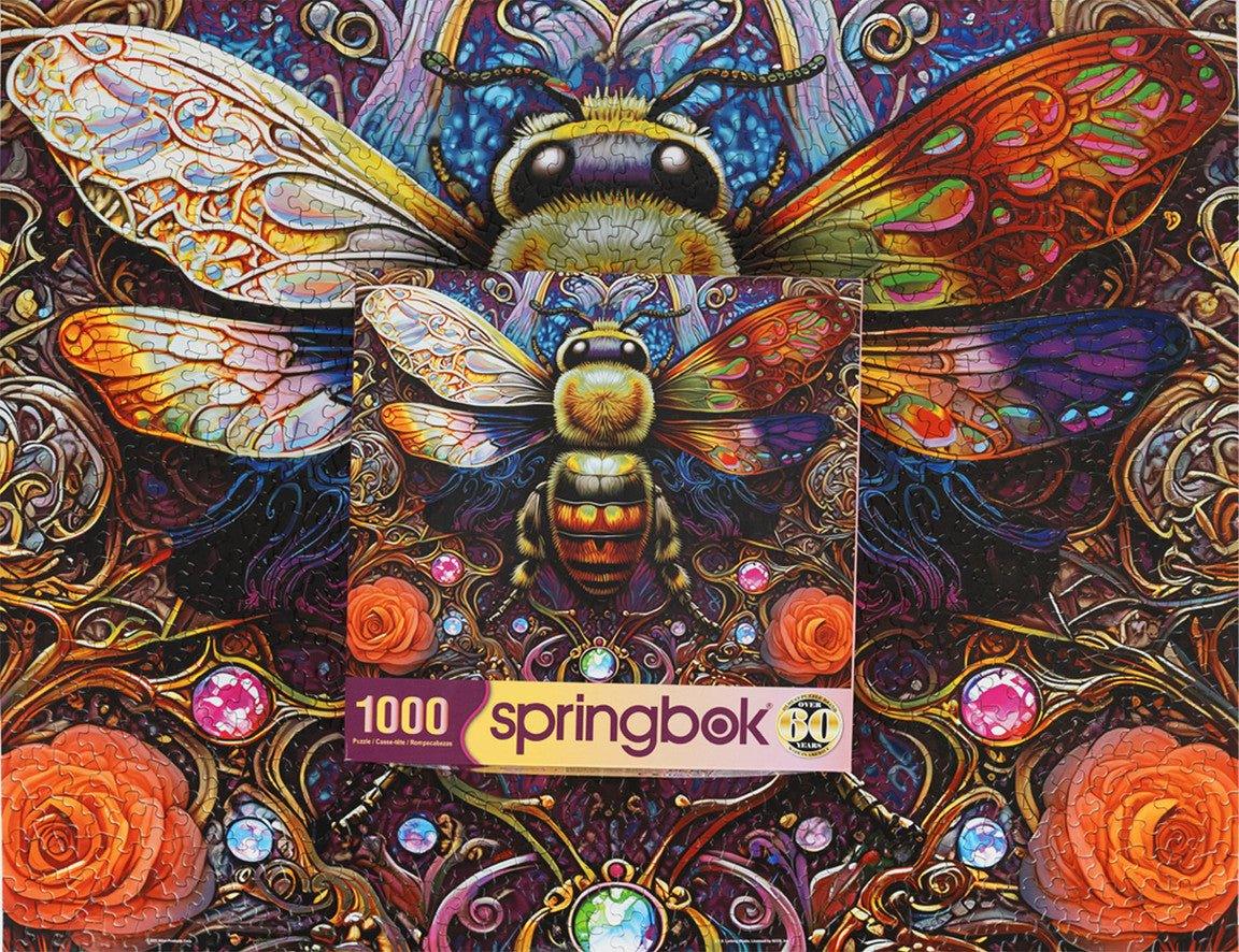 Amazing Bee 1000 Piece Jigsaw Puzzle | Springbok Puzzles - BIG FRENCHIES