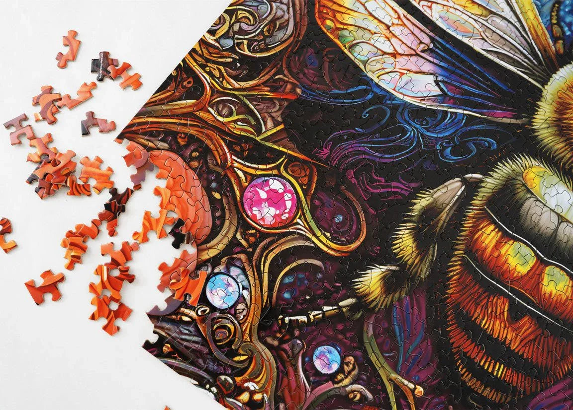 Amazing Bee 1000 Piece Jigsaw Puzzle | Springbok Puzzles - BIG FRENCHIES