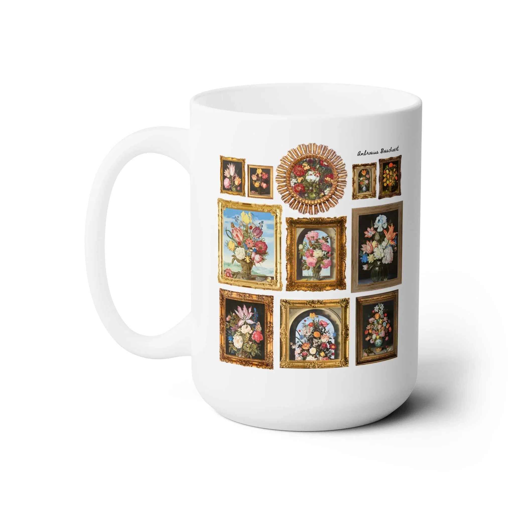 Ambrosius Bosschaert Dutch Still Life Coffee Mug - BIG FRENCHIES