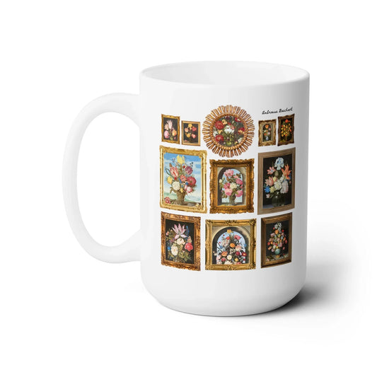 Ambrosius Bosschaert Dutch Still Life Coffee Mug - BIG FRENCHIES