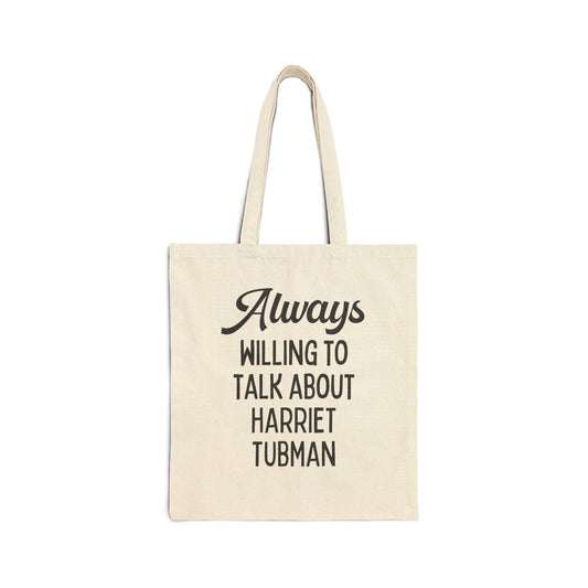 American History Tote Bag for History Buff: Harriet Tubman - BIG FRENCHIES
