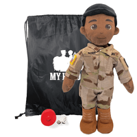 My Hero™ Army Soldier Daddy Doll | Custom Recordable Plush