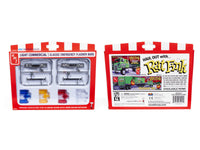 Skill 2 Model Kit Light Commercial Classic Emergency Flasher Bars Set of 10 pieces for 1/25 Scale Model by AMT