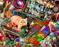 An Unexpected Mews 1000 Piece Jigsaw Puzzle by Springbok Puzzles - BIG FRENCHIES