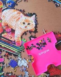 An Unexpected Mews 1000 Piece Jigsaw Puzzle by Springbok Puzzles - BIG FRENCHIES