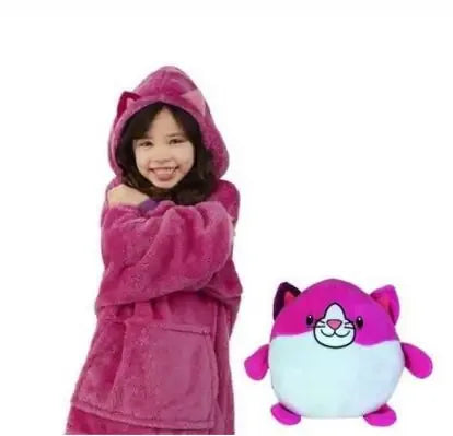 Children's Wearable Blanket Hoodie - BIG FRENCHIES