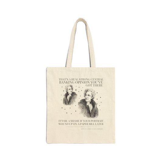 Andrew Jackson Banking Tote - BIG FRENCHIES