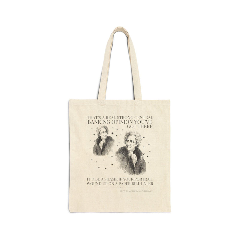 Andrew Jackson Banking Tote - BIG FRENCHIES