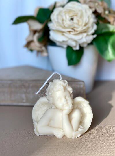 Angel Candle | Sculptural Soy Wax
