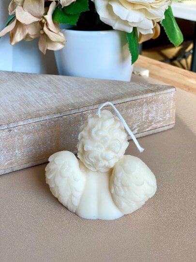 Angel Candle | Sculptural Soy Wax