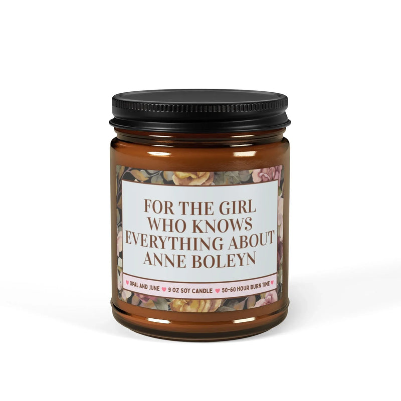 Anne Boleyn Tudor History Candle - BIG FRENCHIES