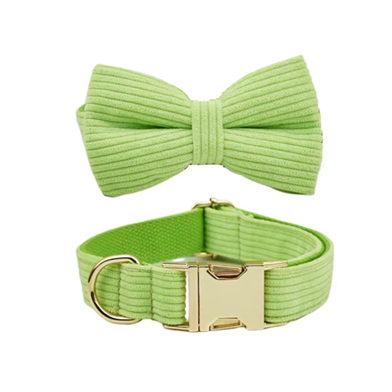 Personalized Apple Green Corduroy Classic Set