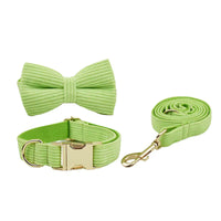 Personalized Apple Green Corduroy Classic Set
