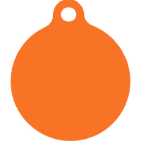 Argyle Fall HD Dog ID Tag