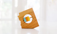 Arizona State Wooden Baby Rattle™ - BIG FRENCHIES