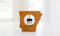 Arkansas State Wooden Baby Rattle™ - BIG FRENCHIES