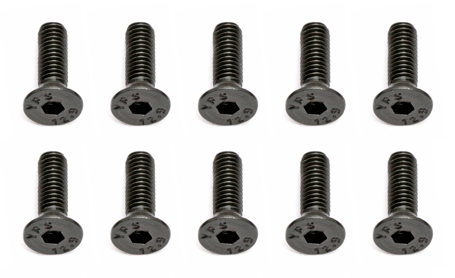 Team Associated M3X10mm Flat Head Hex Screw (10)