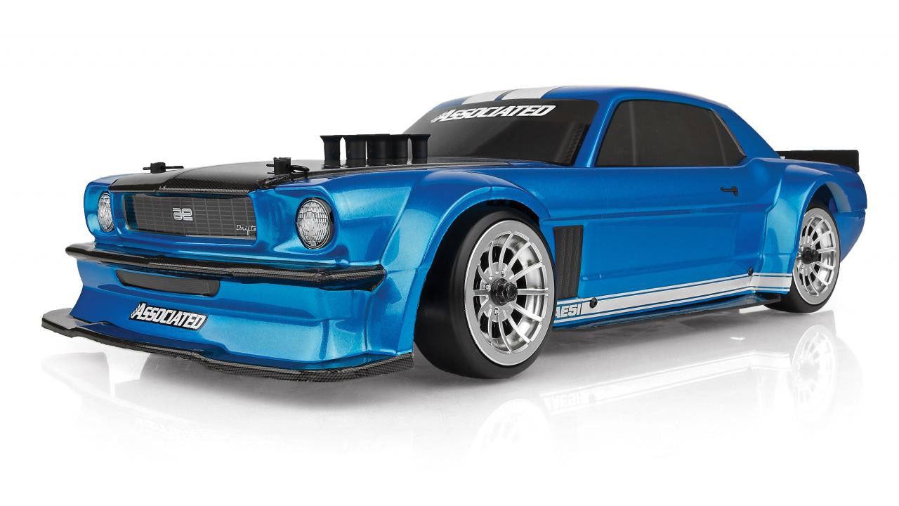 Team Associated DC10 RTR 1/10 Electric Brushless RWD Drift Car Combo – Blue (30133C)