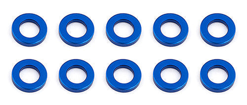 Team Associated Ballstud Washers 5.5 x 1.0mm Blue Aluminum (10)
