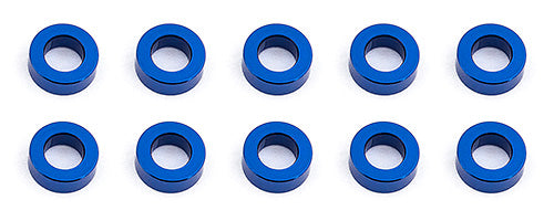 Team Associated Ballstud Washers 5.5 x 2.0mm Blue Aluminum (10)