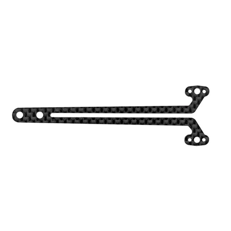 Team Associated RC10TC8 Carbon Fiber Flex Top Deck, 2.5mm 32008
