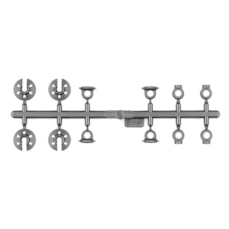 Team Associated RC10TC8 Shock Ball Ends and Spring Cups 32076