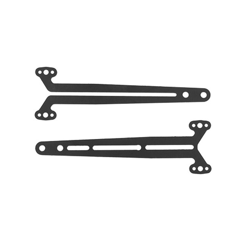 Team Associated RC10TC8 FT G10 Top Deck Set, 2mm 32086